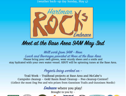 Hartman Rocks Spring Cleanup – May 3